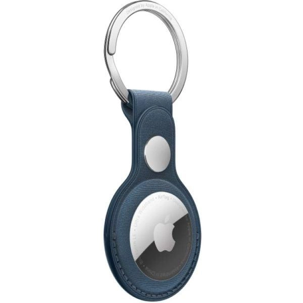 Apple AirTag FineWoven Key Ring - Pacific Blue