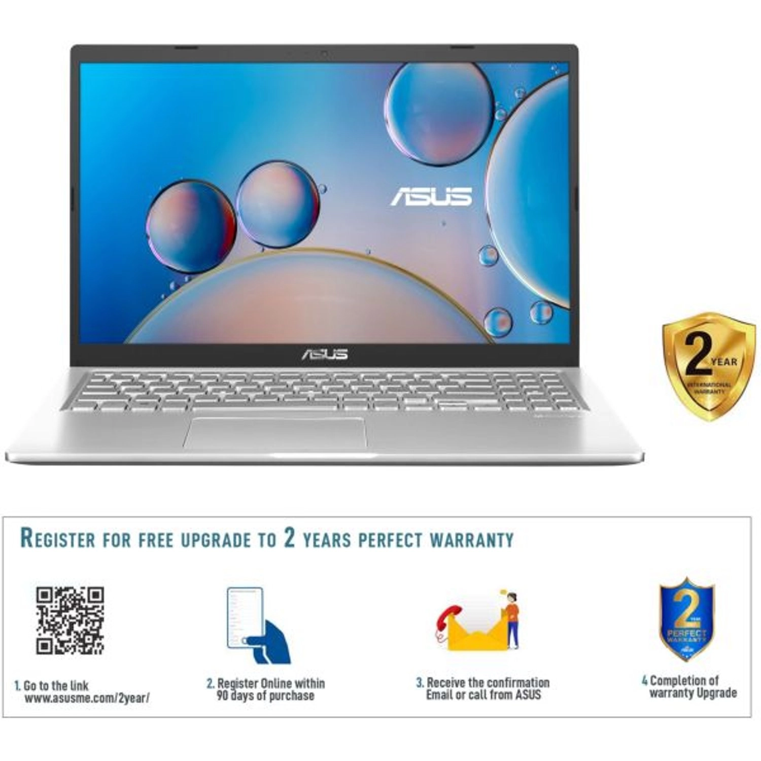 M515DA-EJ1104T - 15.6'' Ryzen 3-2350U 4GB DDR4 256GB SSD