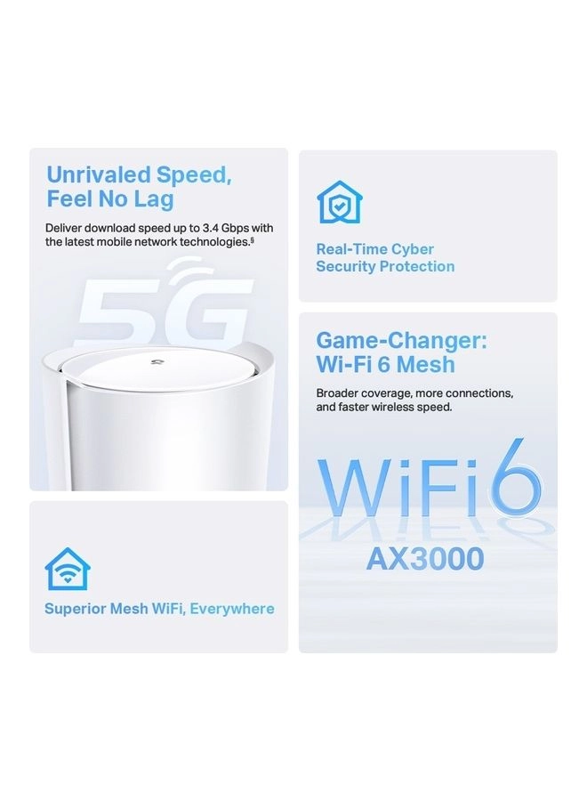 DECO X50-5G - WiFi 6