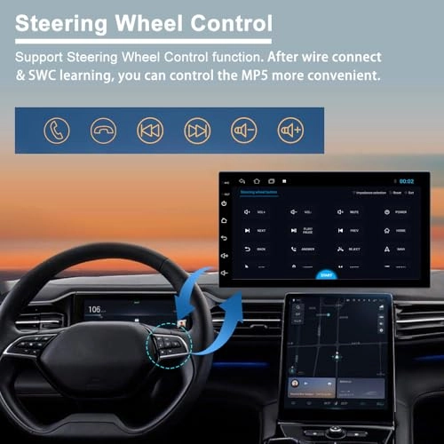 GPS Navigator - 9 inch + Rear View Camera