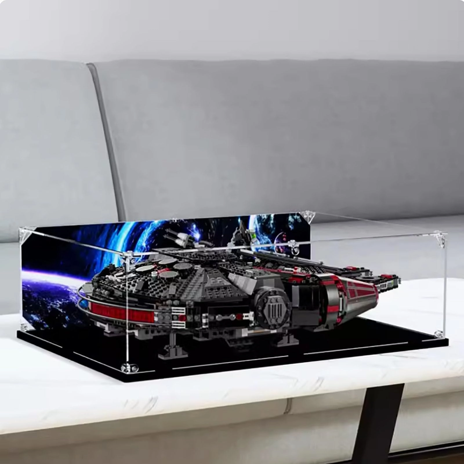 Acrylic display box - Display Case 52 x 37 x 17 cm