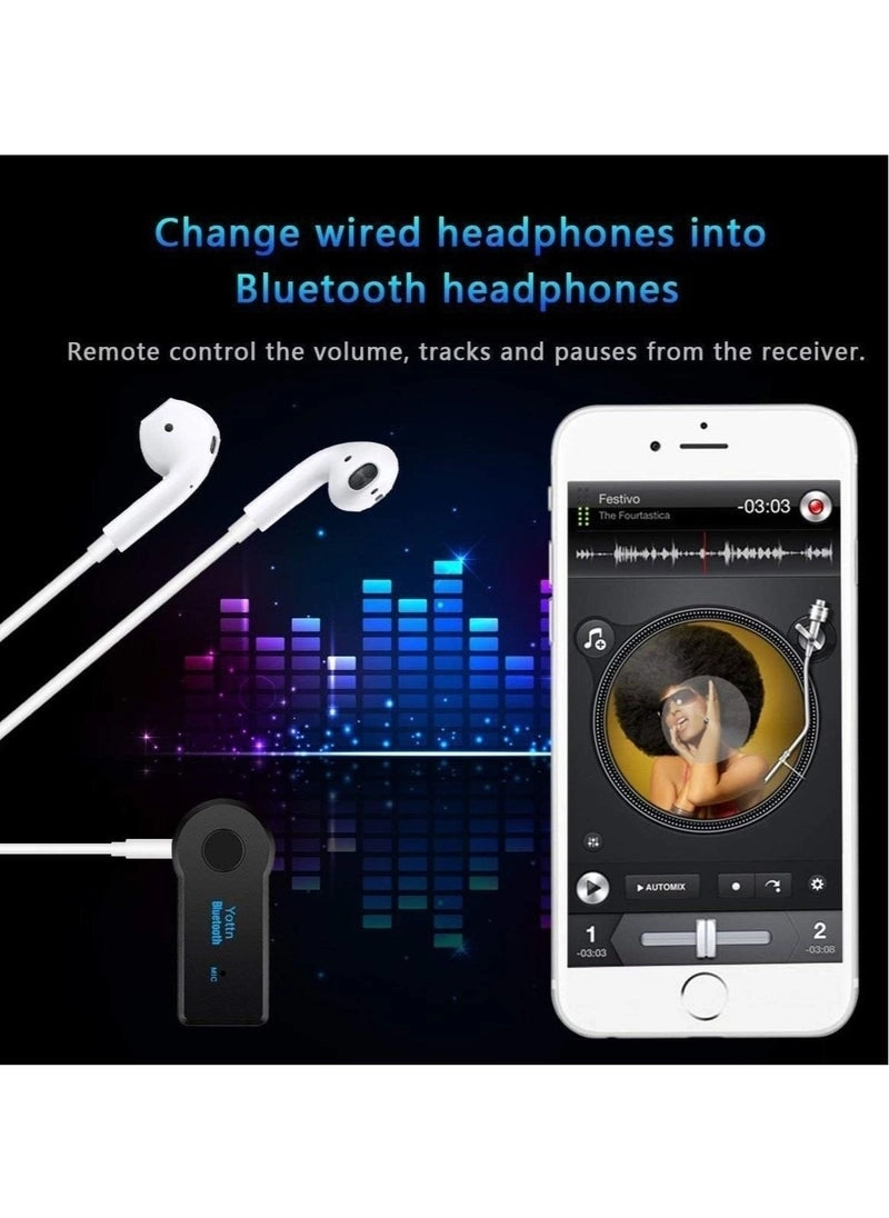 Aux blue-tooth Adapter - 5.0 hands-free portable