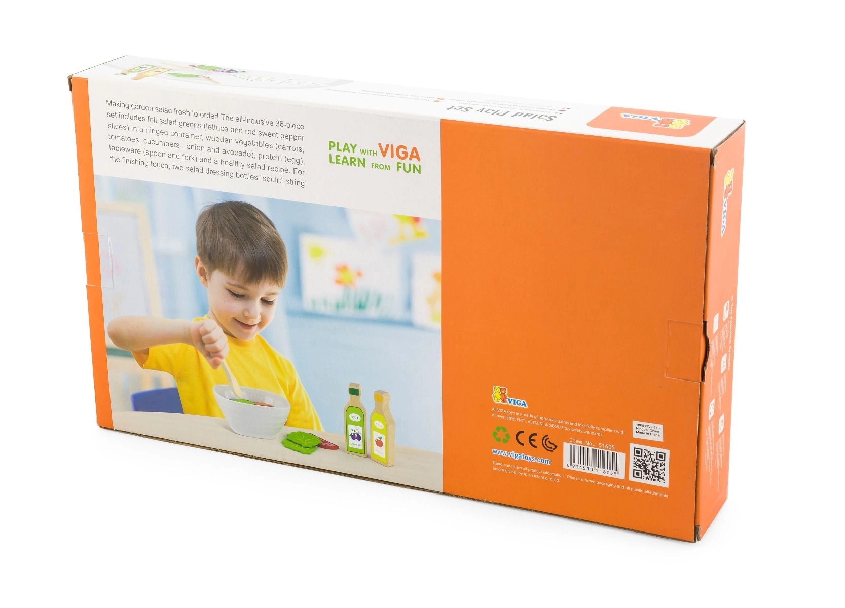 Salad Play Set - 36 pcs (PCG-51605)