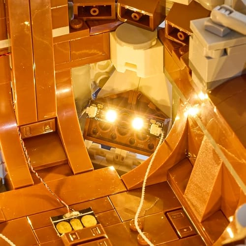 LED Light Kit for LEGO Grogu with Hover Pram Set Star Wars Classic Version 74403