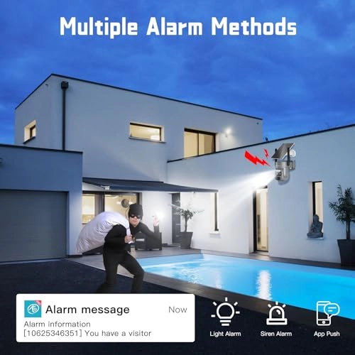 4K Solar Security Camera