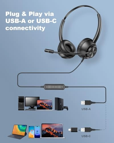 H368 Wired Headset