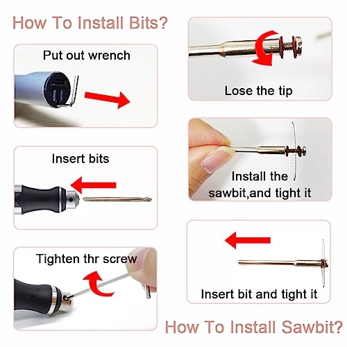 Mini Drill Pen - 3Speed Cordless Rechargeable