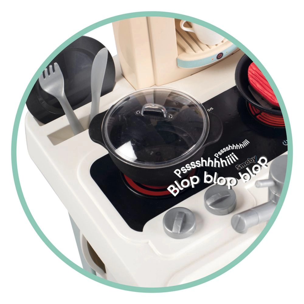 Cherry Kitchen Pretend Playset - 25 pcs (26106585-7600310914)