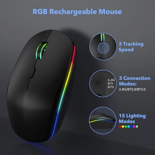 Wireless Keyboard and Mouse - Bluetooth Usb