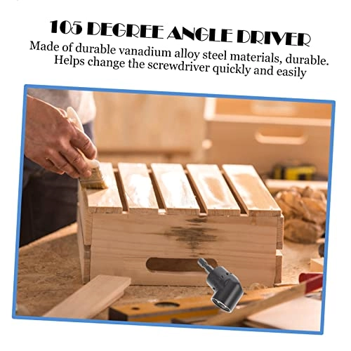 Drill Attachment Adapter - 2pcs Angle Screwdriver Ratchet