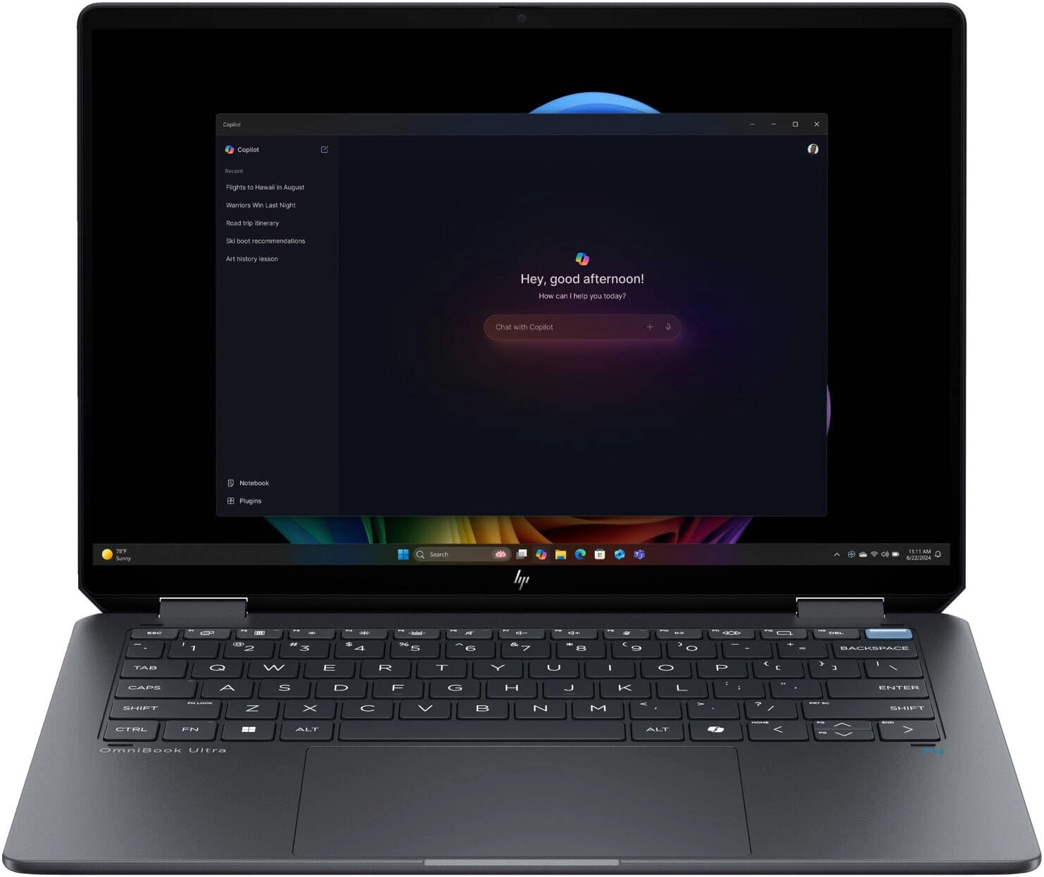 OmniBook Ultra Flip B13Y6EA - 14'' Core Ultra 7-256V 16GB DDR5 1TB SSD