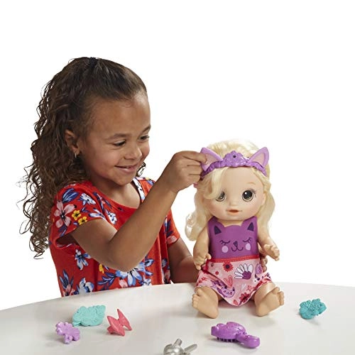 Snip ‘n Style Baby - Blonde Hair Talking Doll Ages 3+