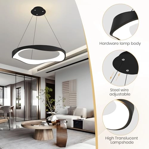 Modern LED Chandelier - 3000K 4000K 6000K 10%-100% dimmable