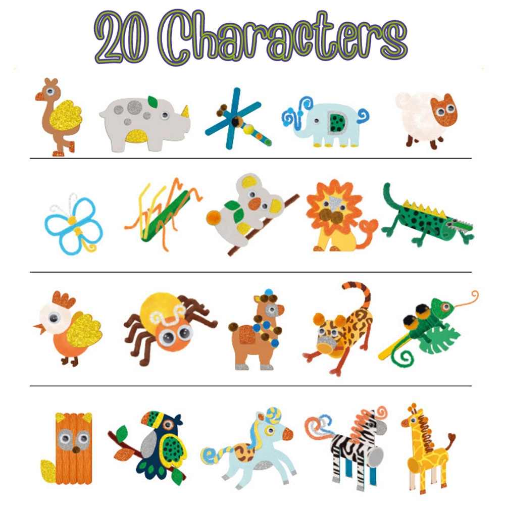 Crafting Bucket - 180 Pieces