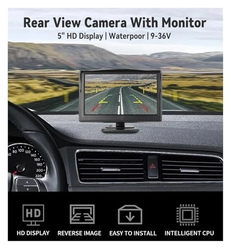 Rear View Parking Camera - Night Vision Wire
