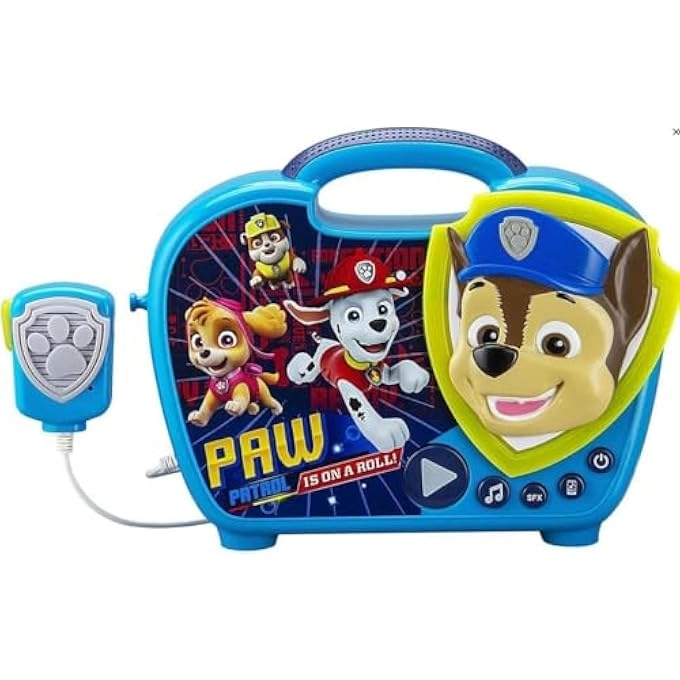 rayihni Paw Patrol Sing Along Boombox