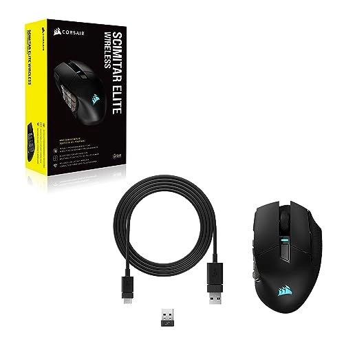 SCIMITAR ELITE RGB MMO Gaming Mouse - Wireless