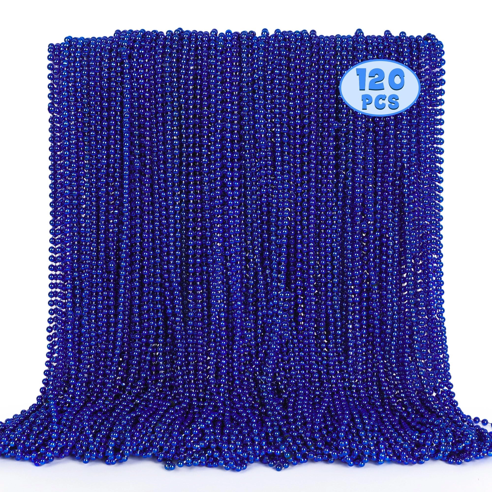 EOBOH Blue Beads - 120PCS 4th of July