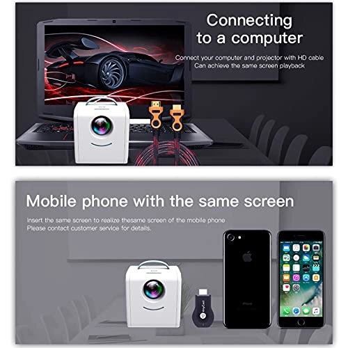 LCD Mini Projector - 700 Lumens 320x240