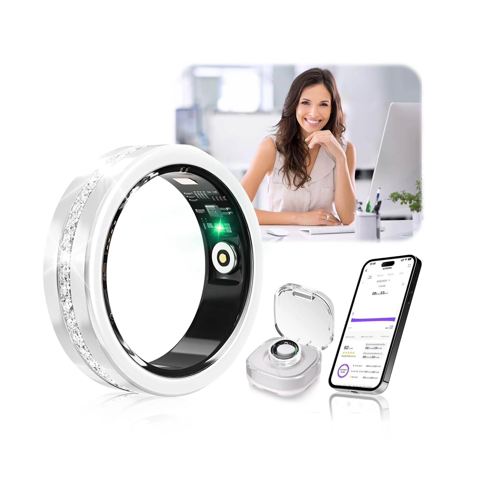 Smart Ring 5.Gen - 8#