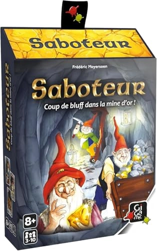 Saboteur - Card Game + 6 Takes + Cow Well Extension + Decap