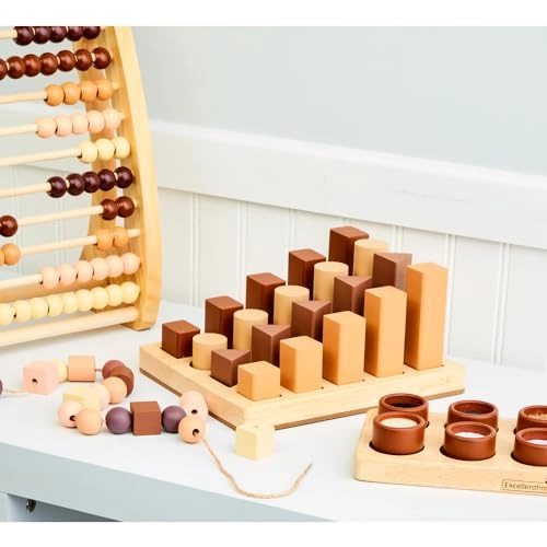 Shape Sequence Blocks - 3 years and up 21 pieces