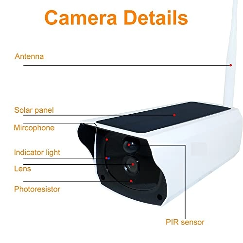 Solar Security Camera 1080P