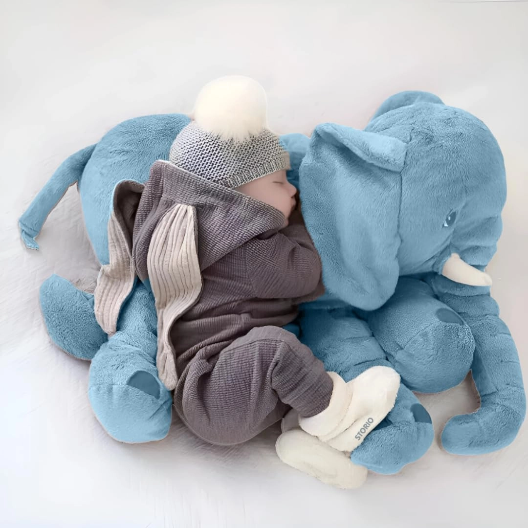 Storio, wecare@storio.in Elephant Big Fibre Filled 60 cm Plush Pink