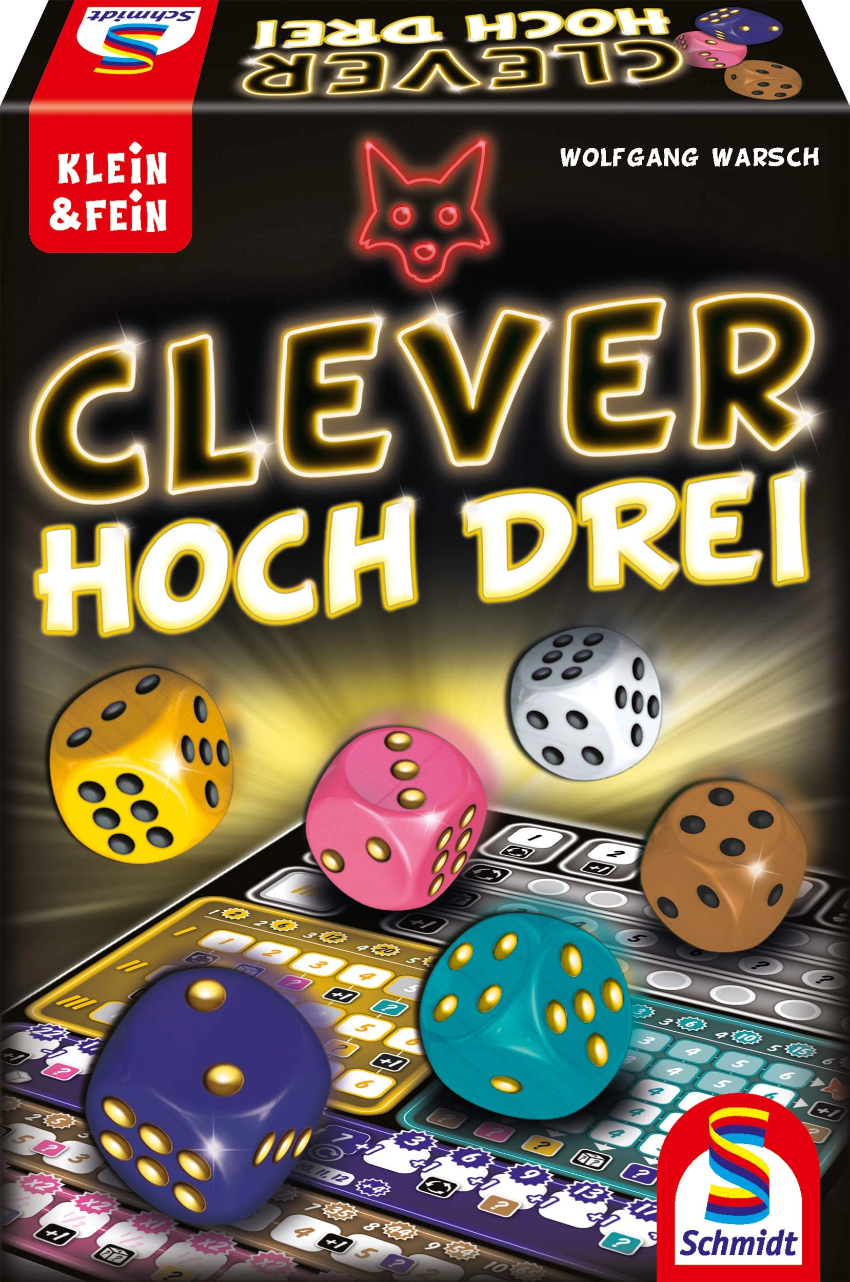 Schmidt Spiele Clever hoch Drei: Familienspiele (German)
