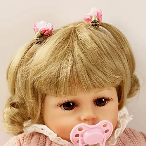 Reborn Baby Doll - 16" Silicone Vinyl Girl Ages 3+ Gift Set