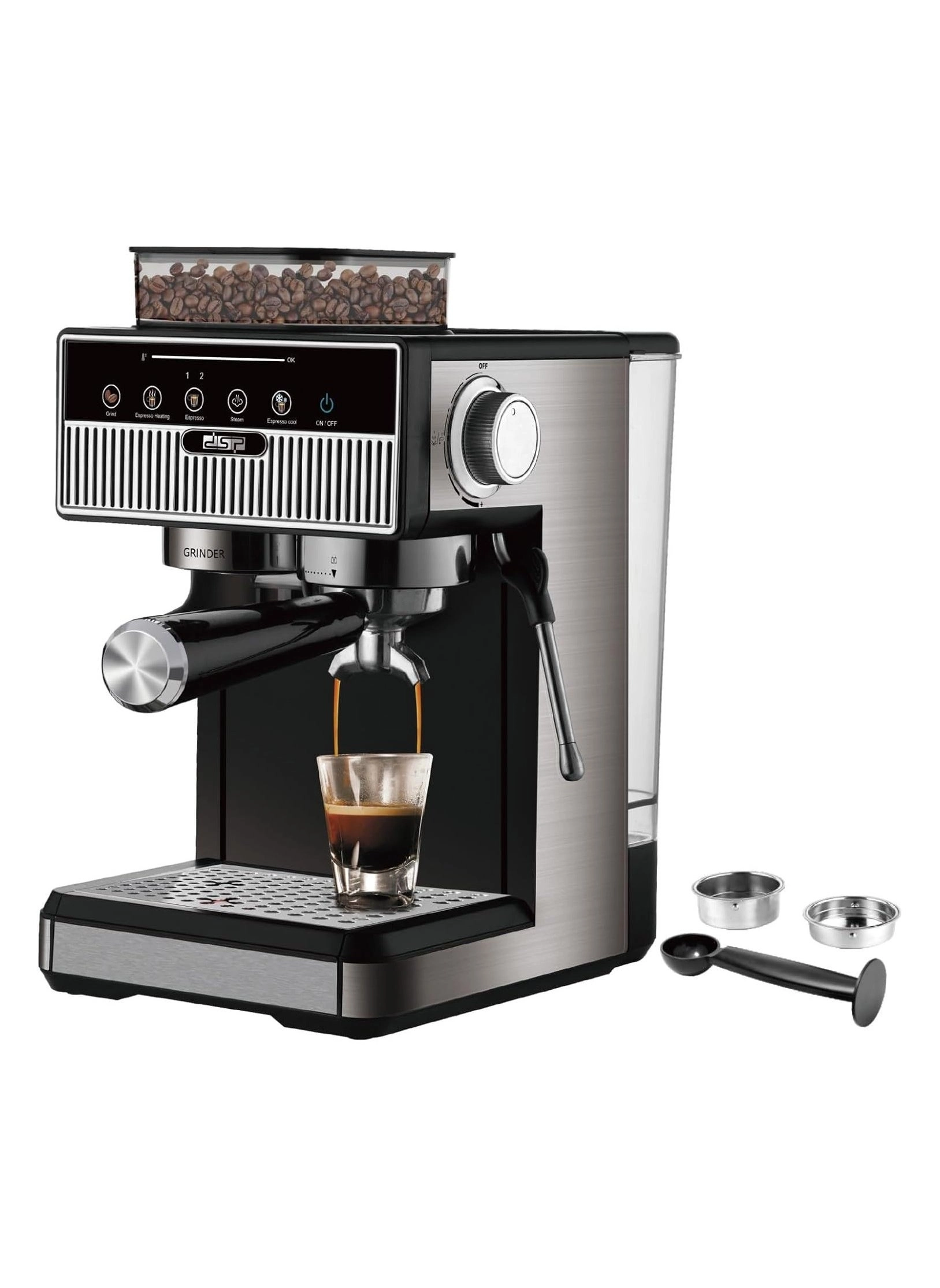 DSP Professional Espresso Machine KA3123