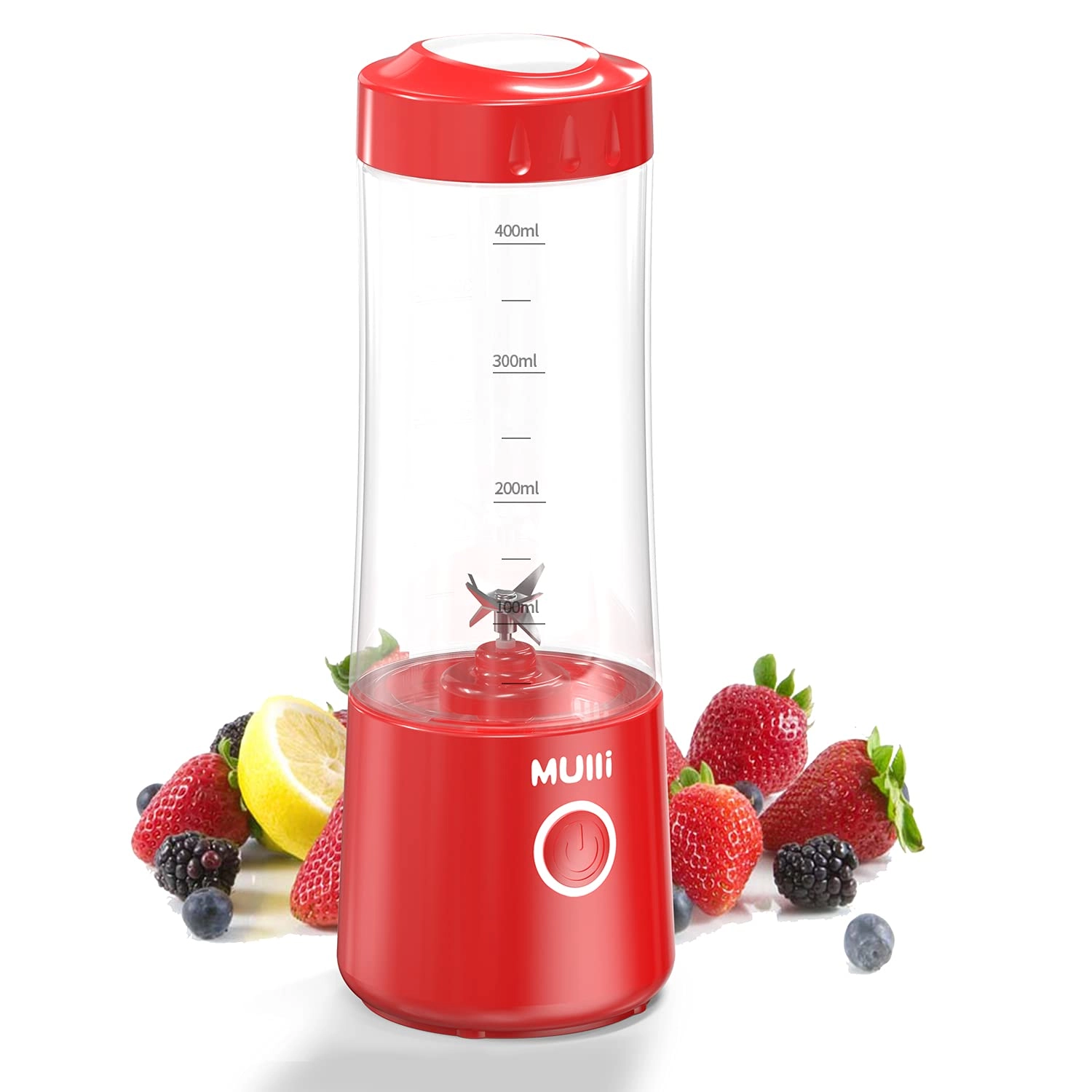 Multifunctional Portable Blender MA5 - USB Rechargeable 6 Stainless Steel Blades Auto Shut Off
