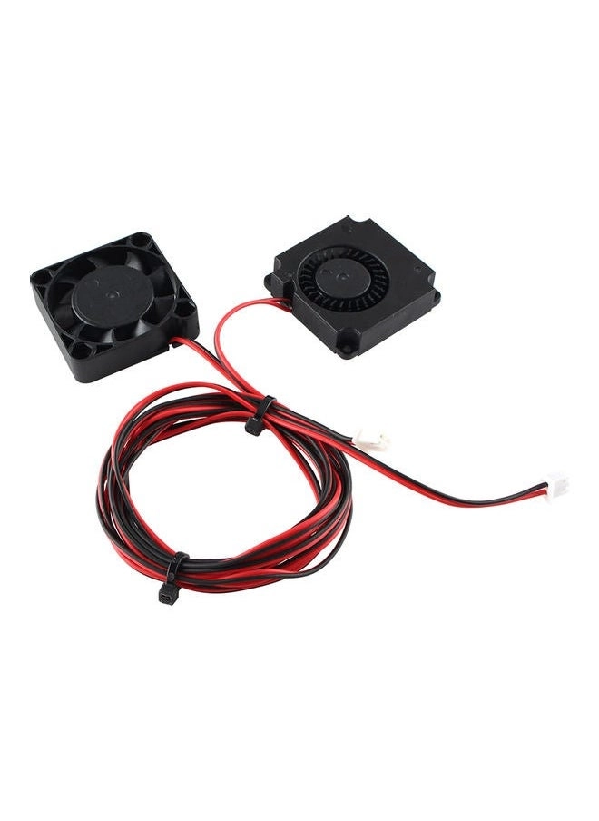 Cooling Fan - DC 24V Compatible with Ender 3 Black/Red