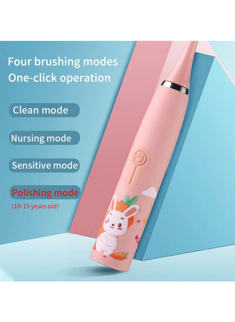 Children's Electric Toothbrush - 4 modes Battery