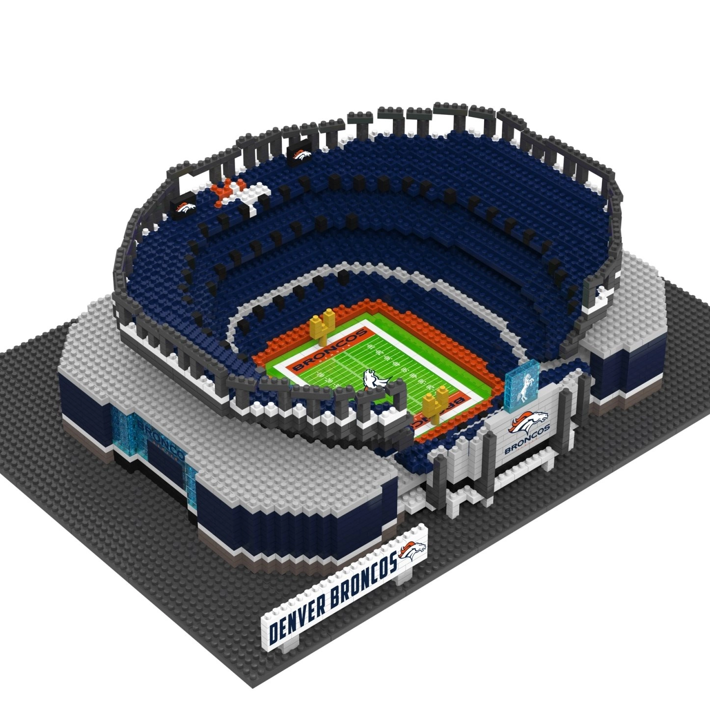 Team Beans, LLC NFL 3D BRXLZ Stadium - Denver Broncos 1pcs