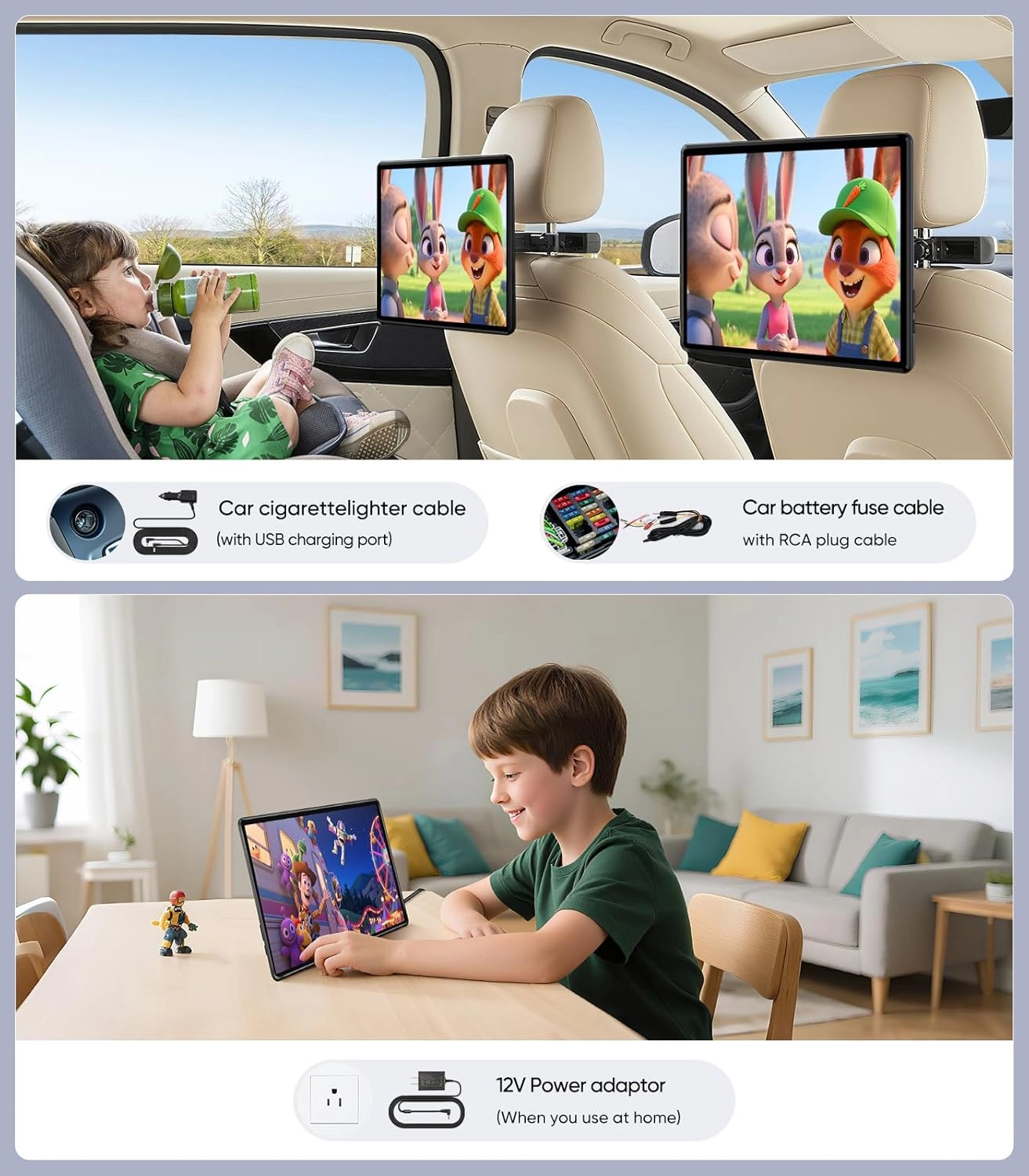 Car Headrest Monitor - 13.5 Inches