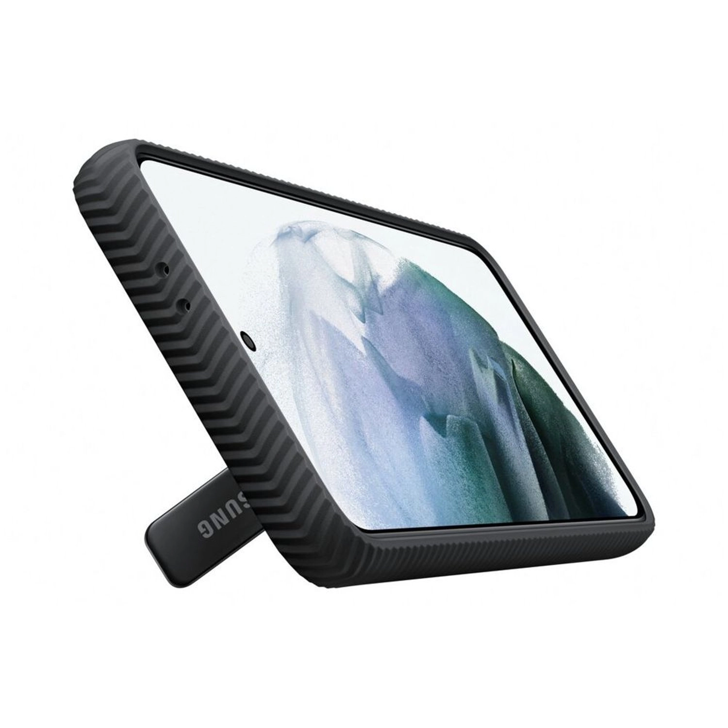 Protective Standing Cover Back Case for Samsung S21 Plus