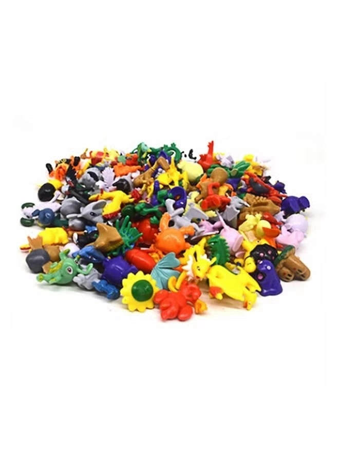 Goolsky Pokemon Collectible Action Figure Toy Set - 144 pcs