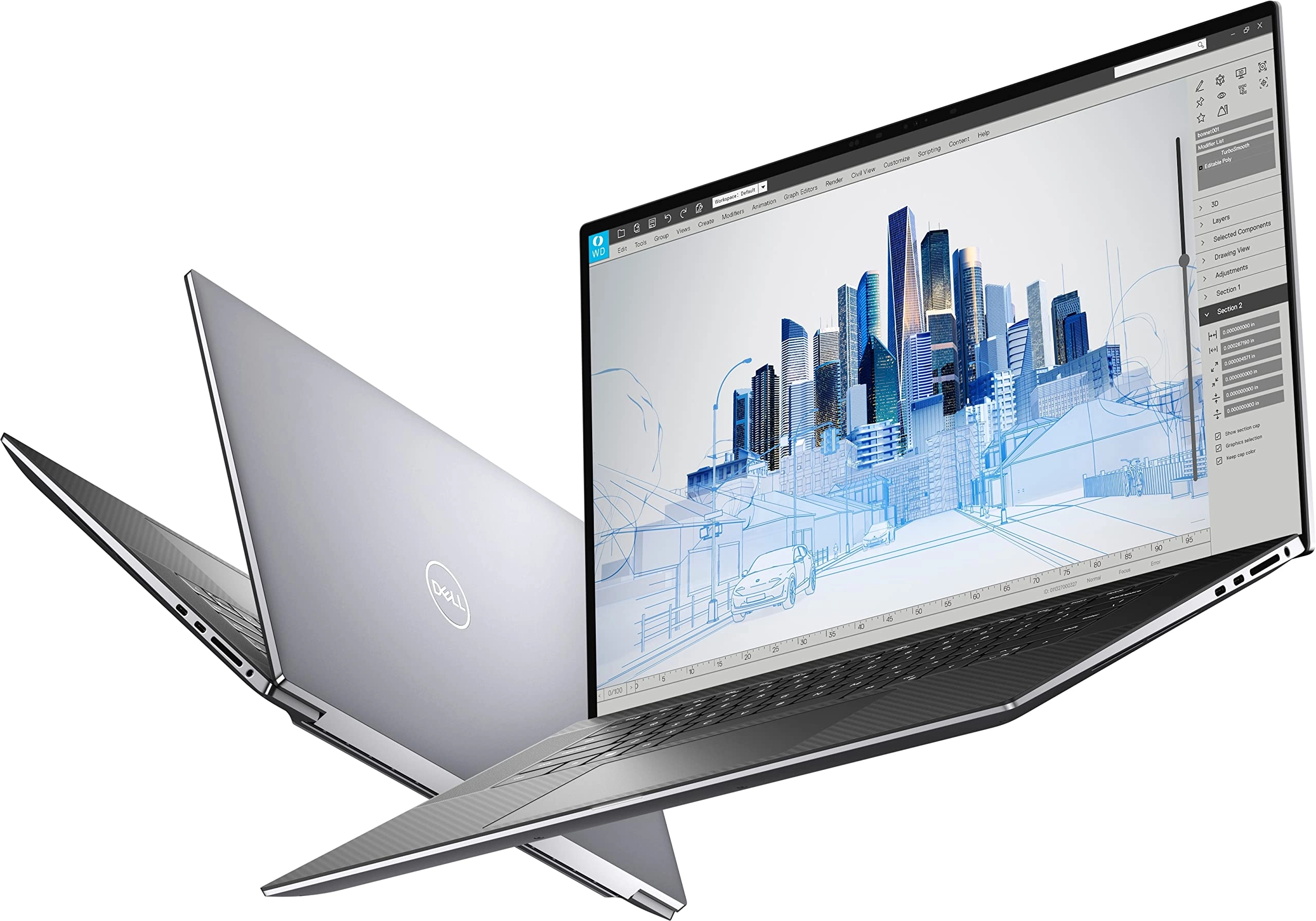 DELL (Renewed) Precision 5750 - 17'' i7-10850H 32GB DDR4 1TB SSD