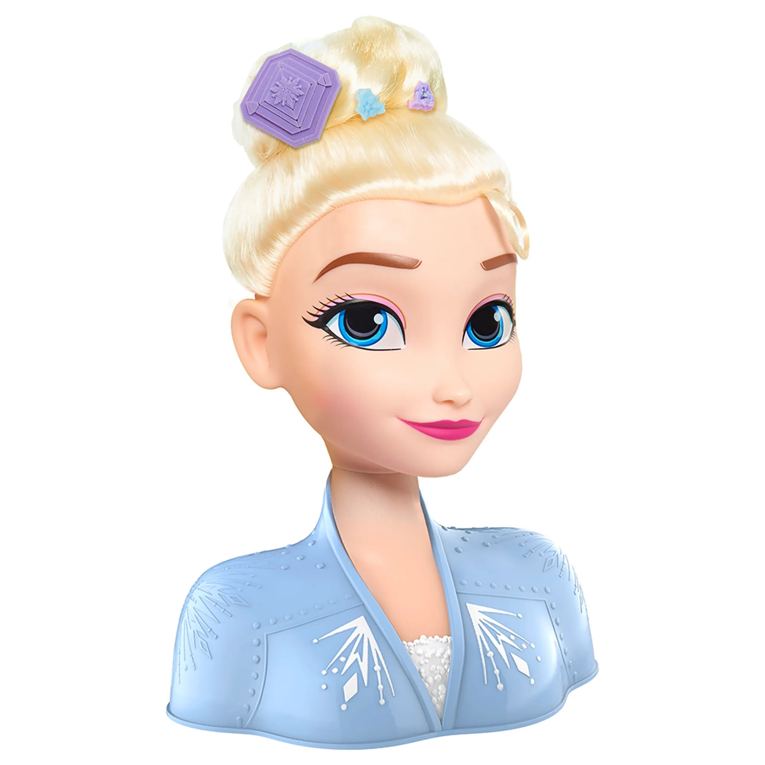 Elsa Fashion Doll - Extra-Long Blonde Hair Braiding Tool Ages 5+