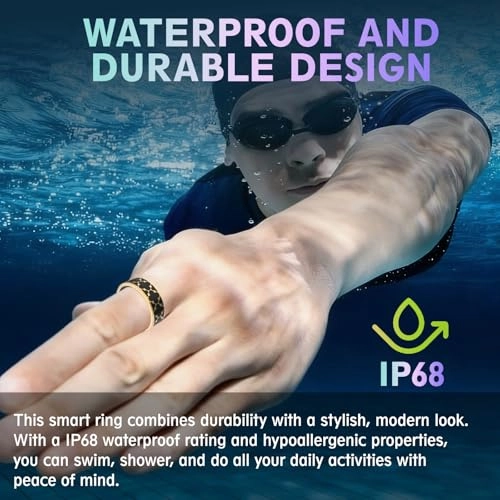 Smart Ring - Heart Rate Blood Pressure Blood Oxygen