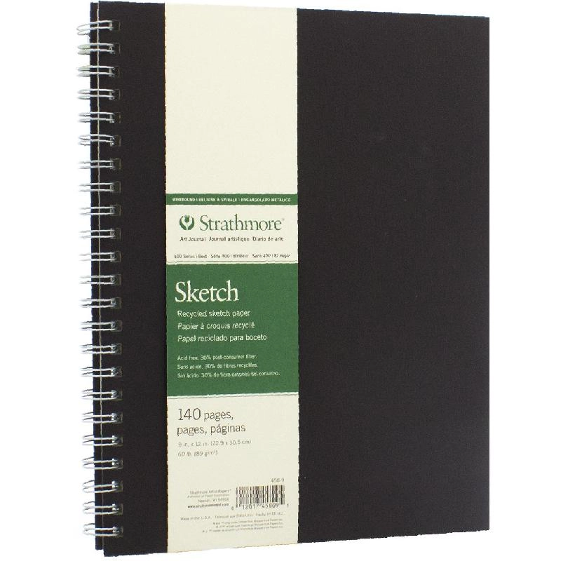 Art Journal Letter Hardcover - Blank 192 Pages