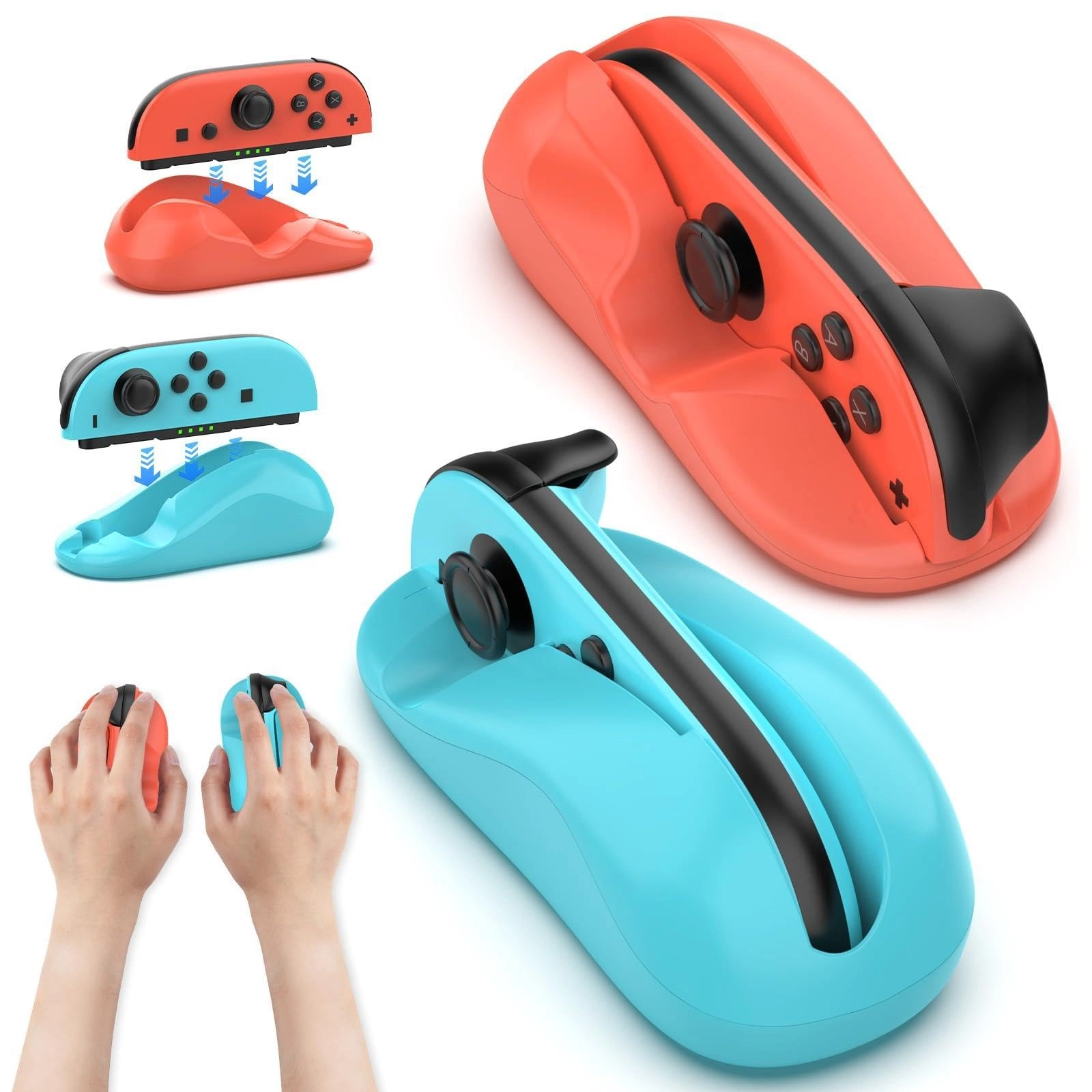 TERRIFI Joy-Con 2 Mouse Adapter - nintendo_switch Pack