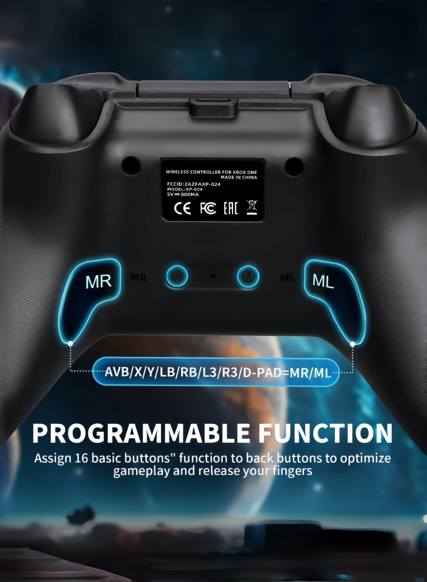 Wireless Xbox Controller - black Xbox Series X/S Xbox One PC