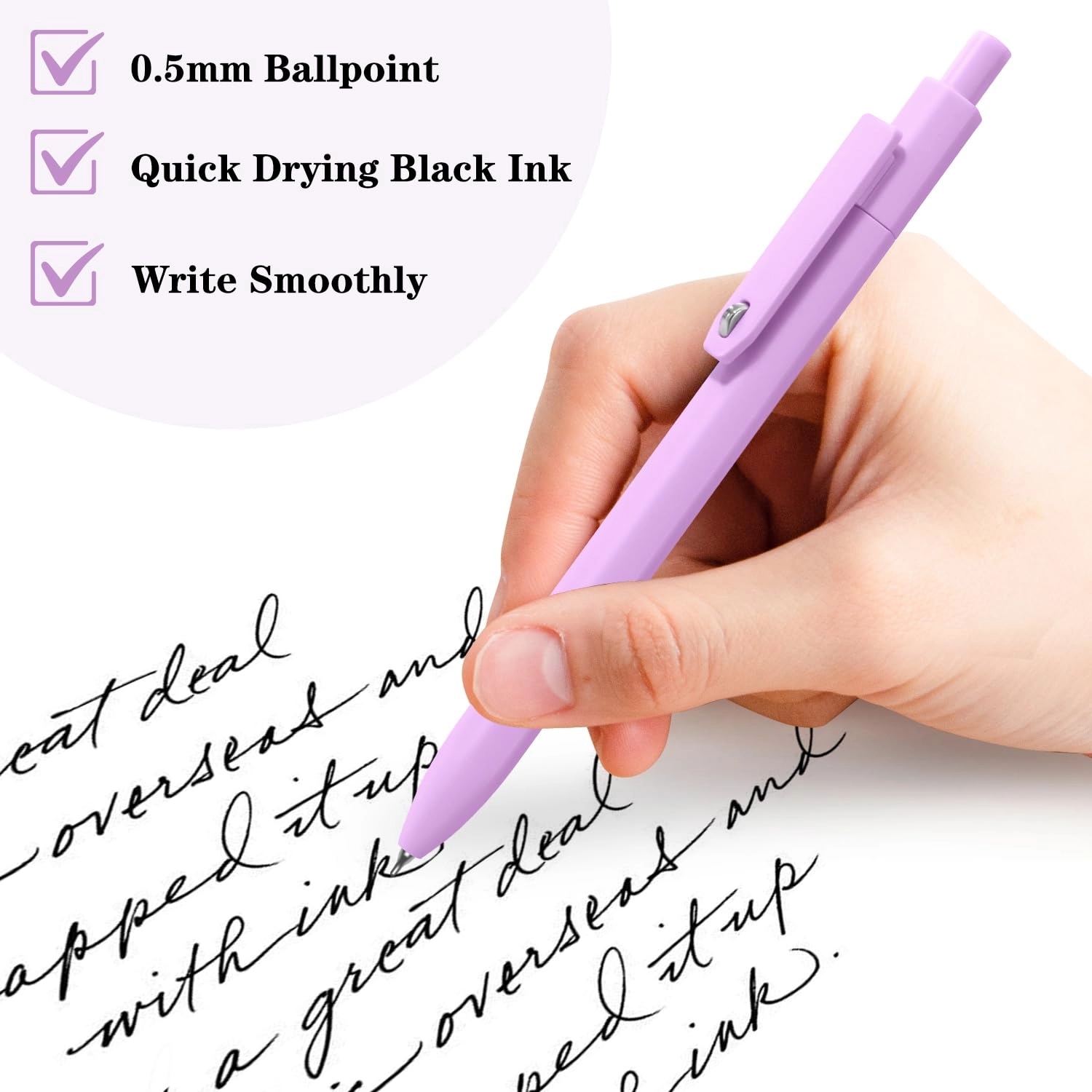 Aesthetic Pens - 8 Pcs 0.5mm