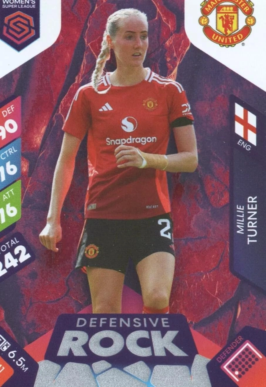Panini Super League 2025 Millie Turner Defensive Rock - 1pcs