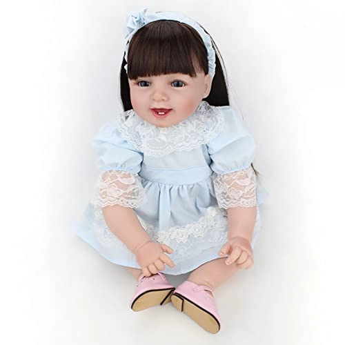 Reborn Baby Doll - 55cm 22" Vinyl Cotton Body