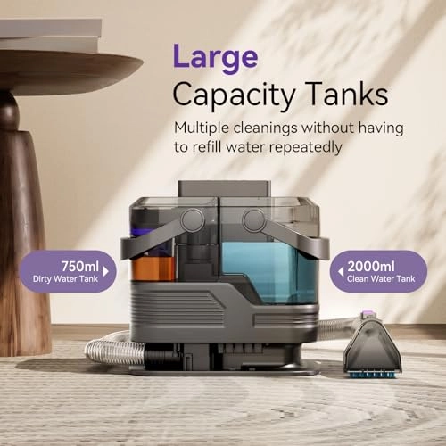 Upholstery Spot Carpet Steam Cleaner - Steam & Hot Water 500W