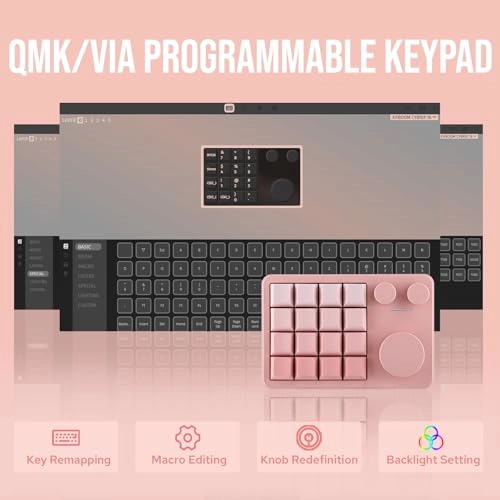 Cybrix 16 - 16 Keys 3 Knobs Hot-Swappable Type-C Wired