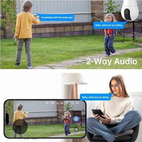 Light Bulb Security Camera 2K